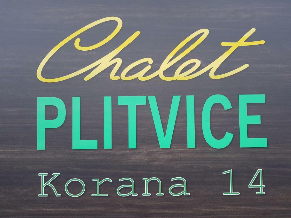Plitvice Chalet Vila Korana Exterior foto
